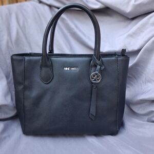Nine West Black Satchel Bag